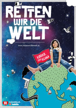 Lade das Bild in den Galerie-Viewer, Plakat A1 "Retten wir die Welt"