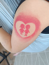 Lade das Bild in den Galerie-Viewer, Stencil "Kinderfreunde-Herz"
