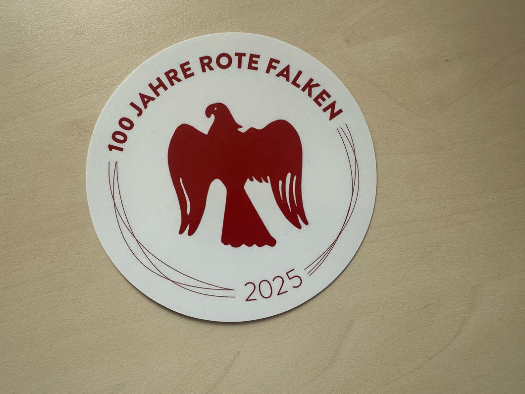 100 Jahre Rote Falken Sticker